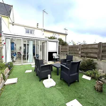 Maison 3 Pieces - Veranda - 4 Personnes - Proche - Andrea * Ploemeur